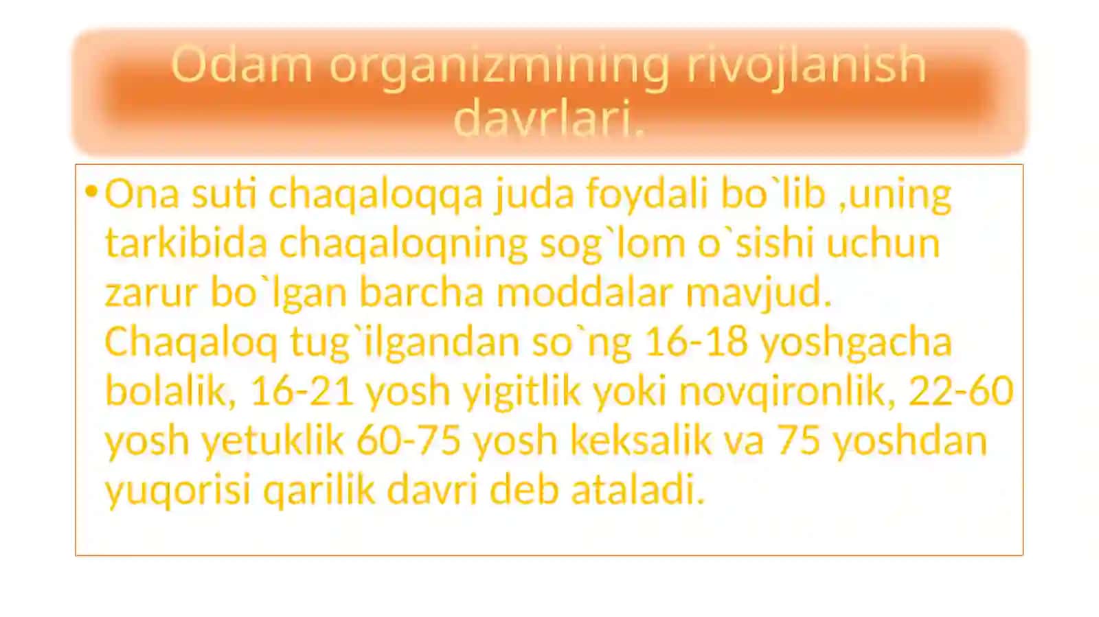 Bolaningo`sishivarivojlanishi 3
