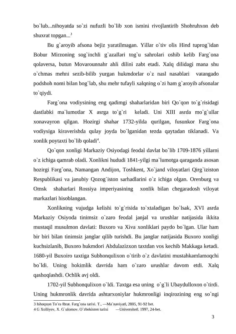 QO'QON XONLIGINING TUGATILISHI 3
