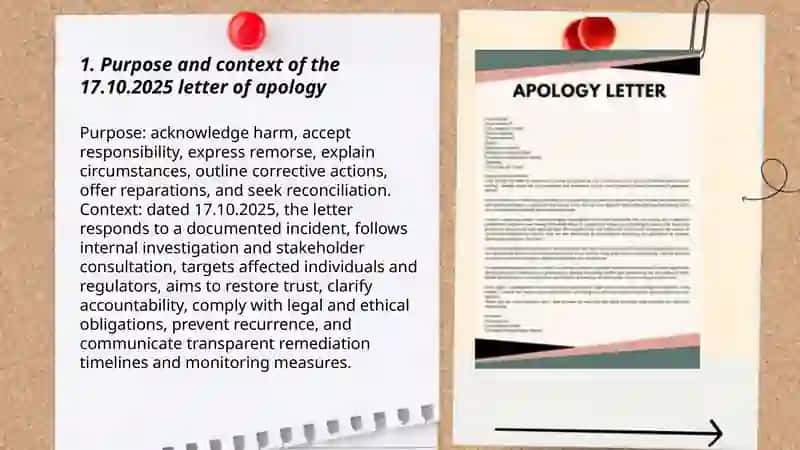 Letter of Apology 3