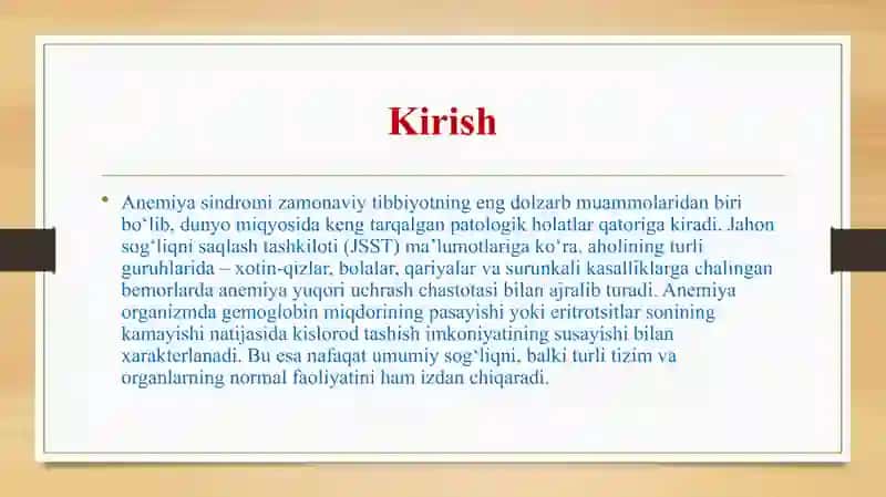 Anemiyasindromini ratsional davolashga klinik farmakologik yondashuv 3