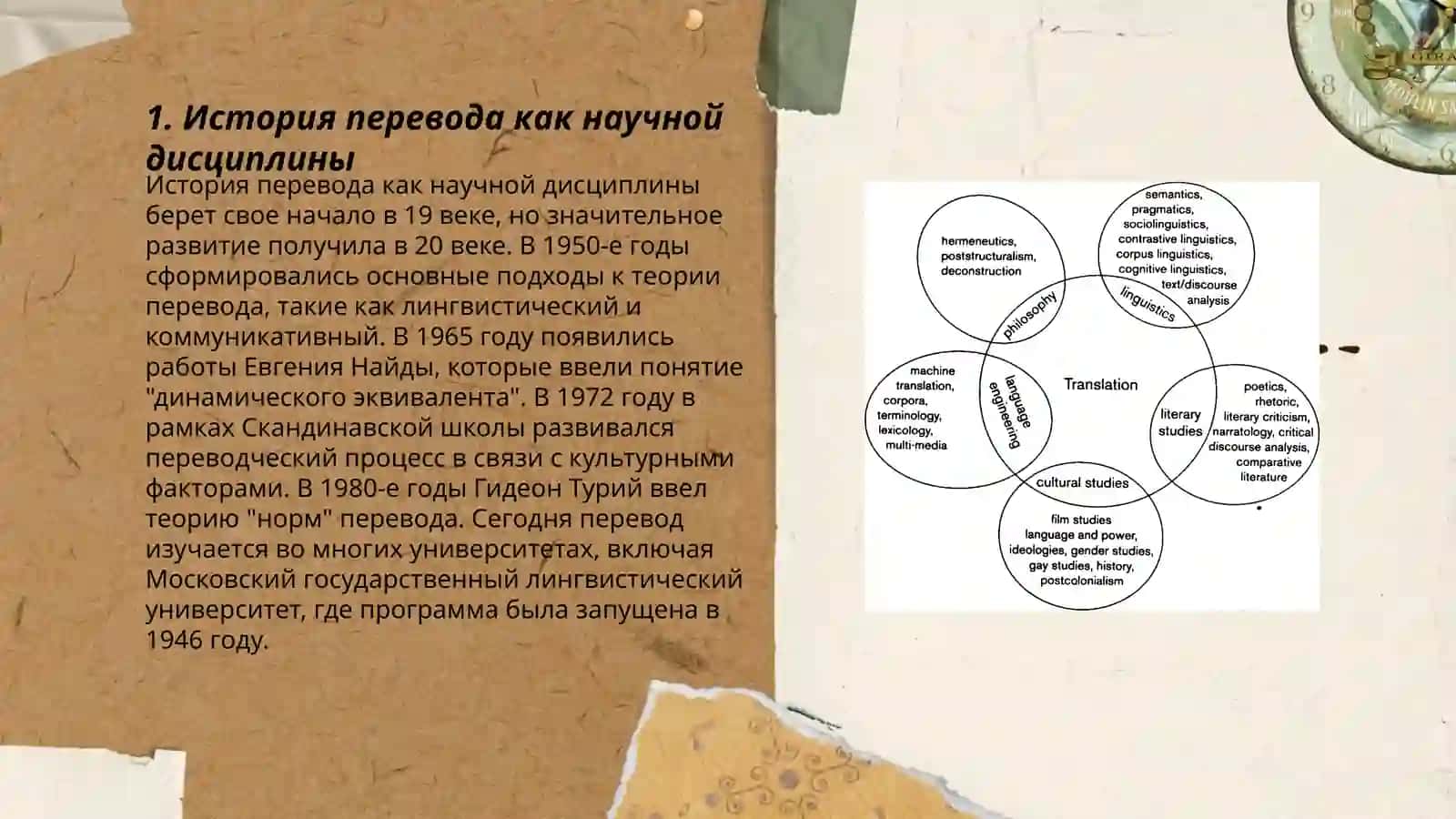 Теория перевода как научная дисциплина Курбанбаева Элеанора 3