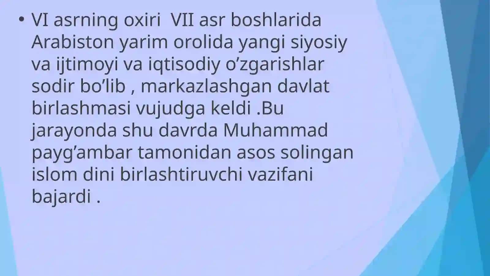 O‘rta Osiyoning ilk oʻrta asrlar vа arab xalifaligi boshqaruvi davri tarixiy geografiyasi 3
