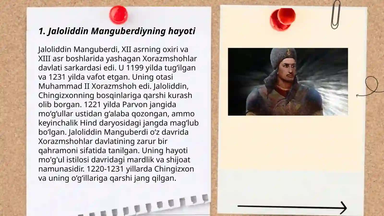Jaloliddin Manguberdi va Xorazmshohlar davlati 3