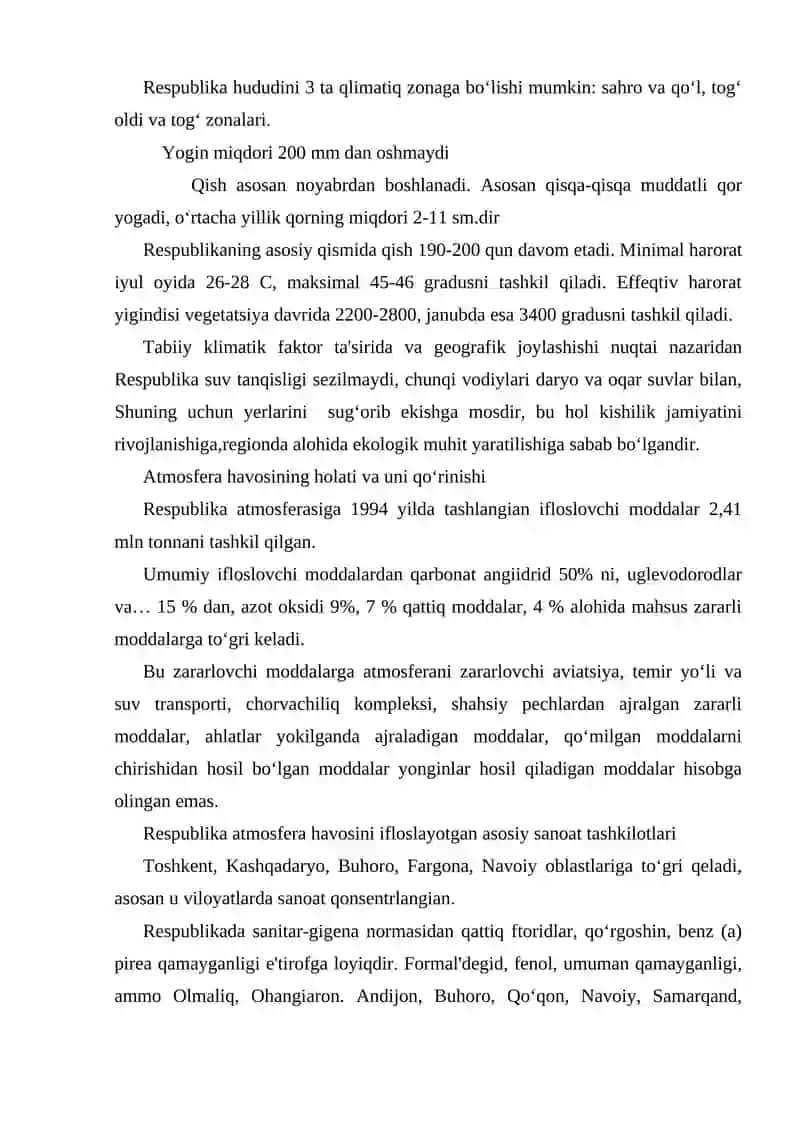 Kimyo atrof muhit muhofazasi 3
