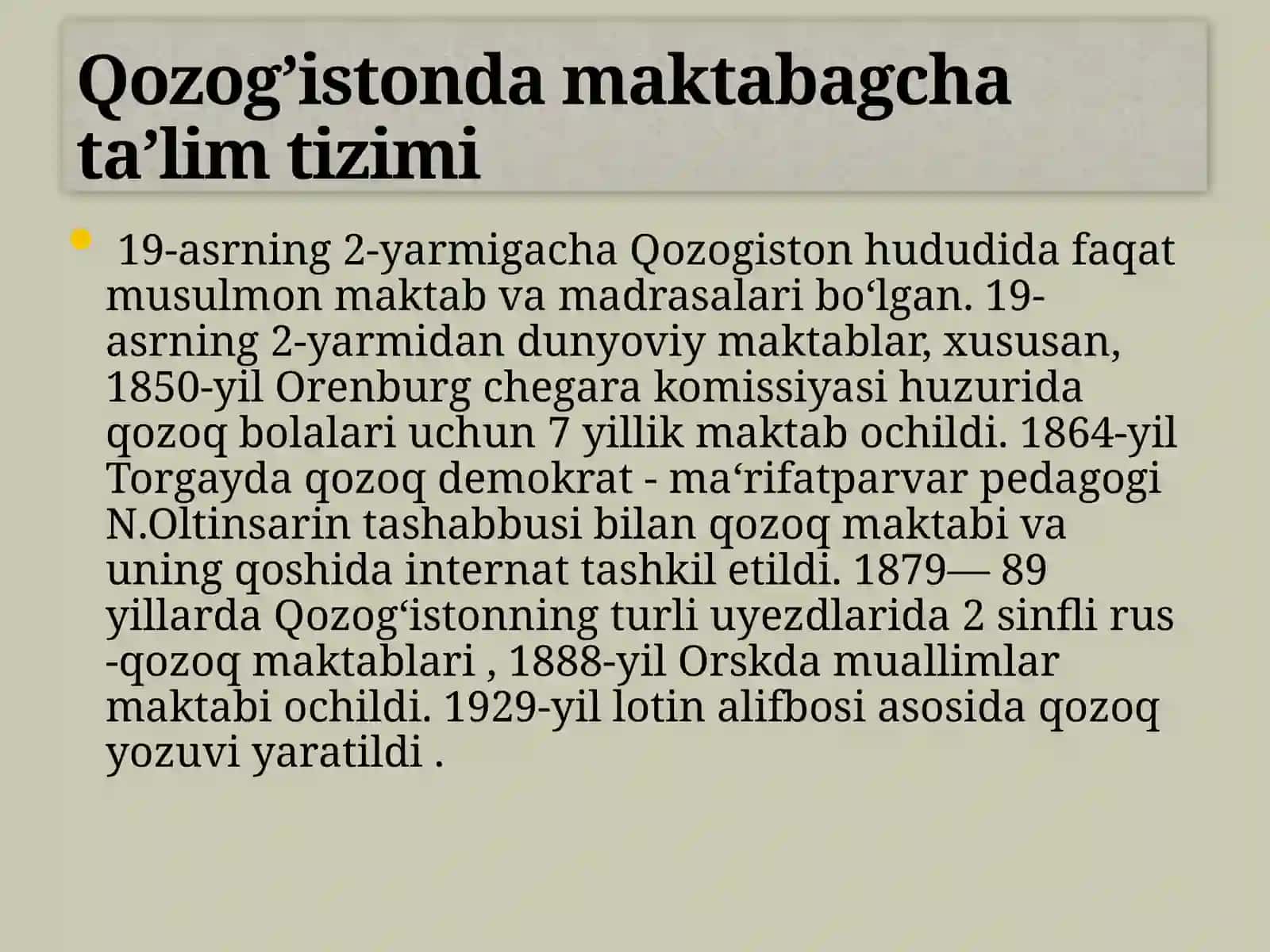 MARKAZIY OSIYO DAVLATLARIDA TA’LIM TARBIYANING O’ZIGAXOSLIKLARI 3