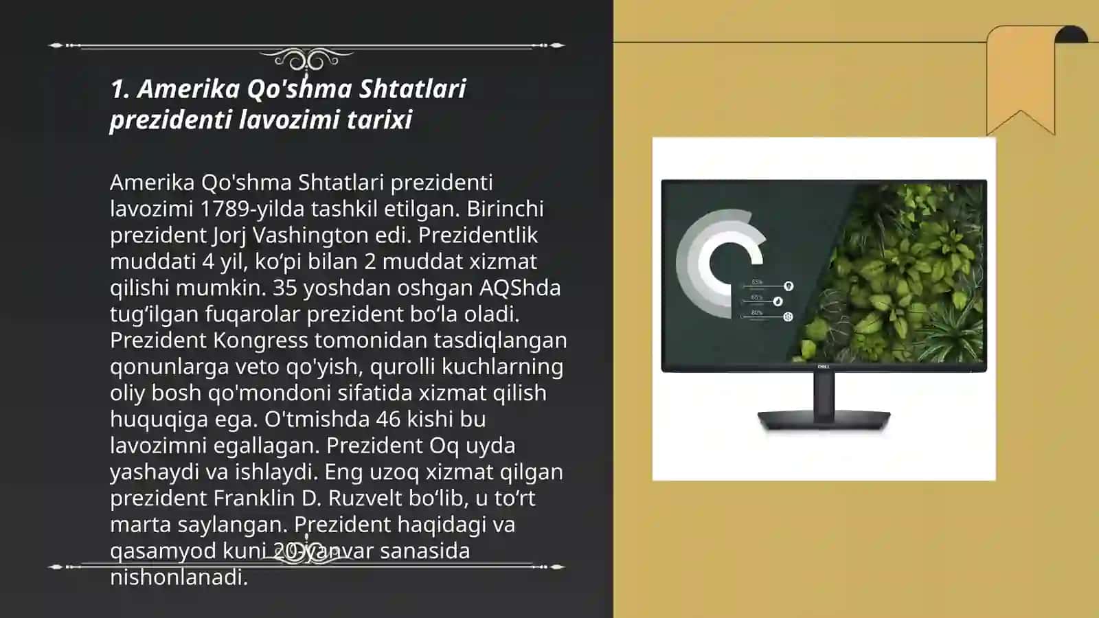 Amerika qo'shma shtatlari prezidentlari 3