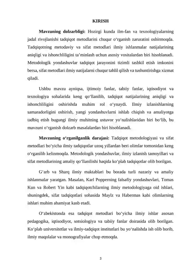 TADQIQOTNING METODAVIY VA SIFAT METODLARI 3