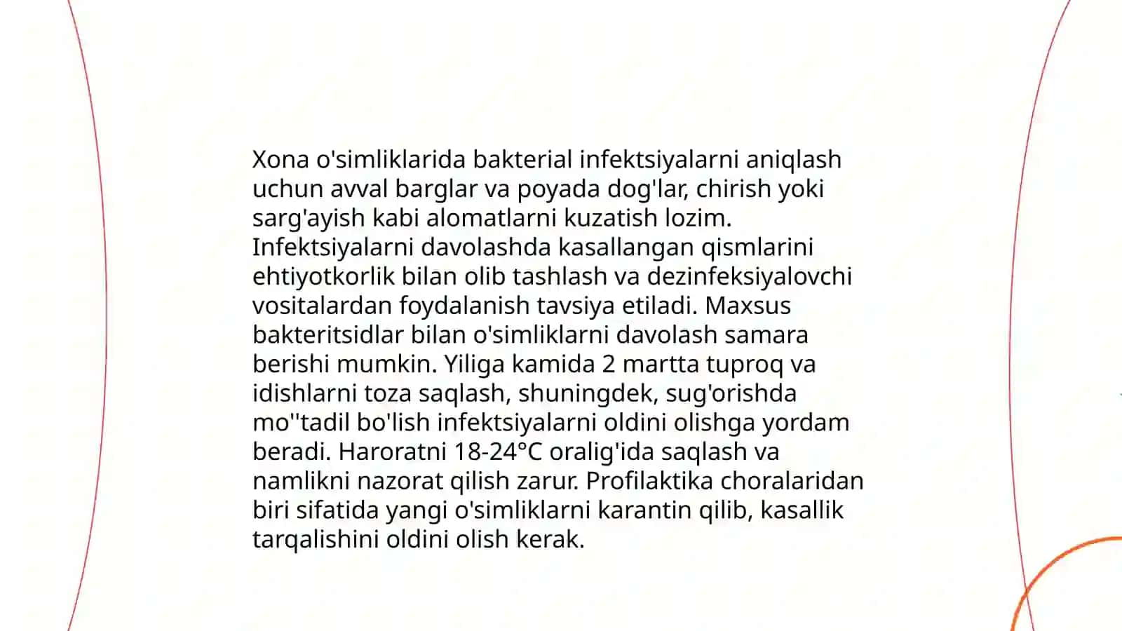 Xona o'simliklarida uchraydigan kasalliklarga qarshi kurashish 3