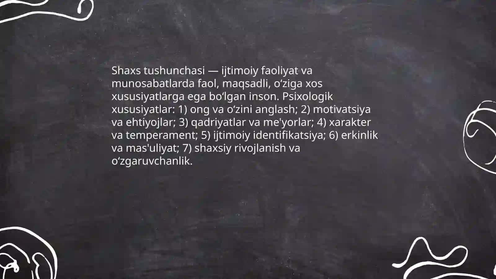 Psixalogiyada shaxs muammosi. Shaxs va faoliyat 3