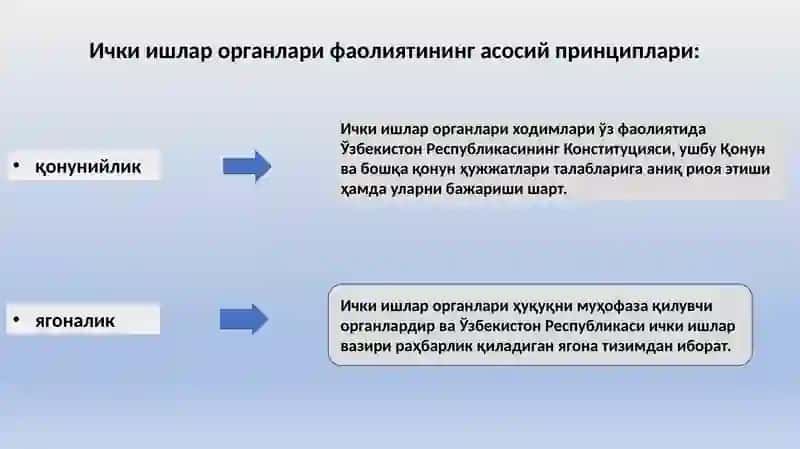 Ички ишлар ва хавфсизлик органлари 3