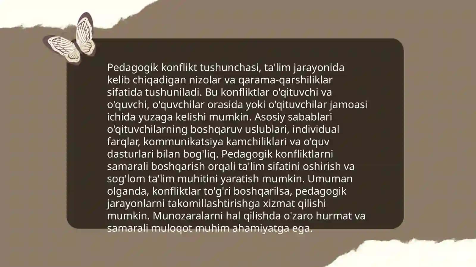 Boshlangʻich taʼlimda pedagogik konfliktogenlari aniqlashning ahamiyati 3