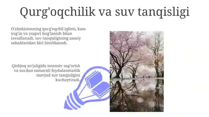 Oʻzbekiston tabiatini shakllantiruvchi omillar 3