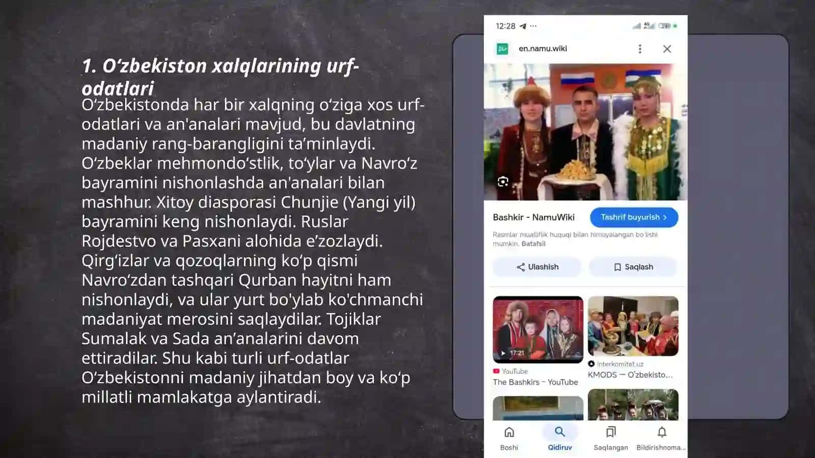 Oʻzbekiston xalqlari madaniyati 3