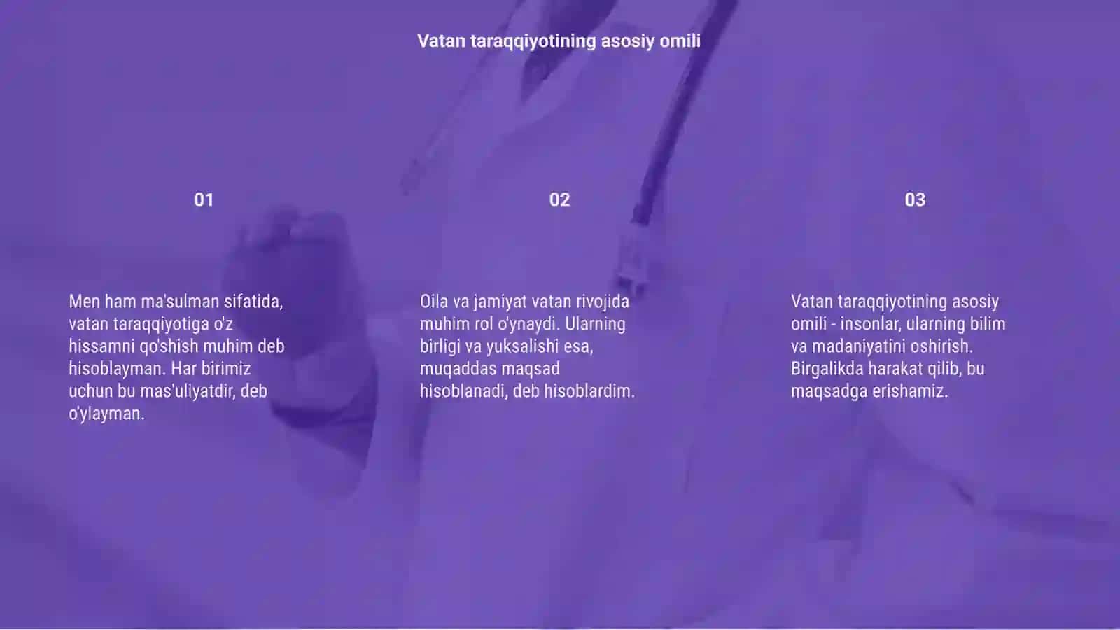 Vatan taraqqiyotiga men ham ma'sulman:oila jamiyatning asosiy bòģini 3