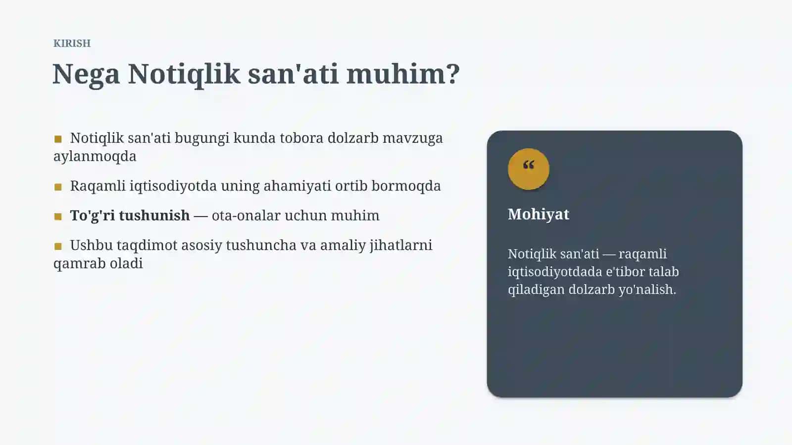 Notiqlik san'ati 3