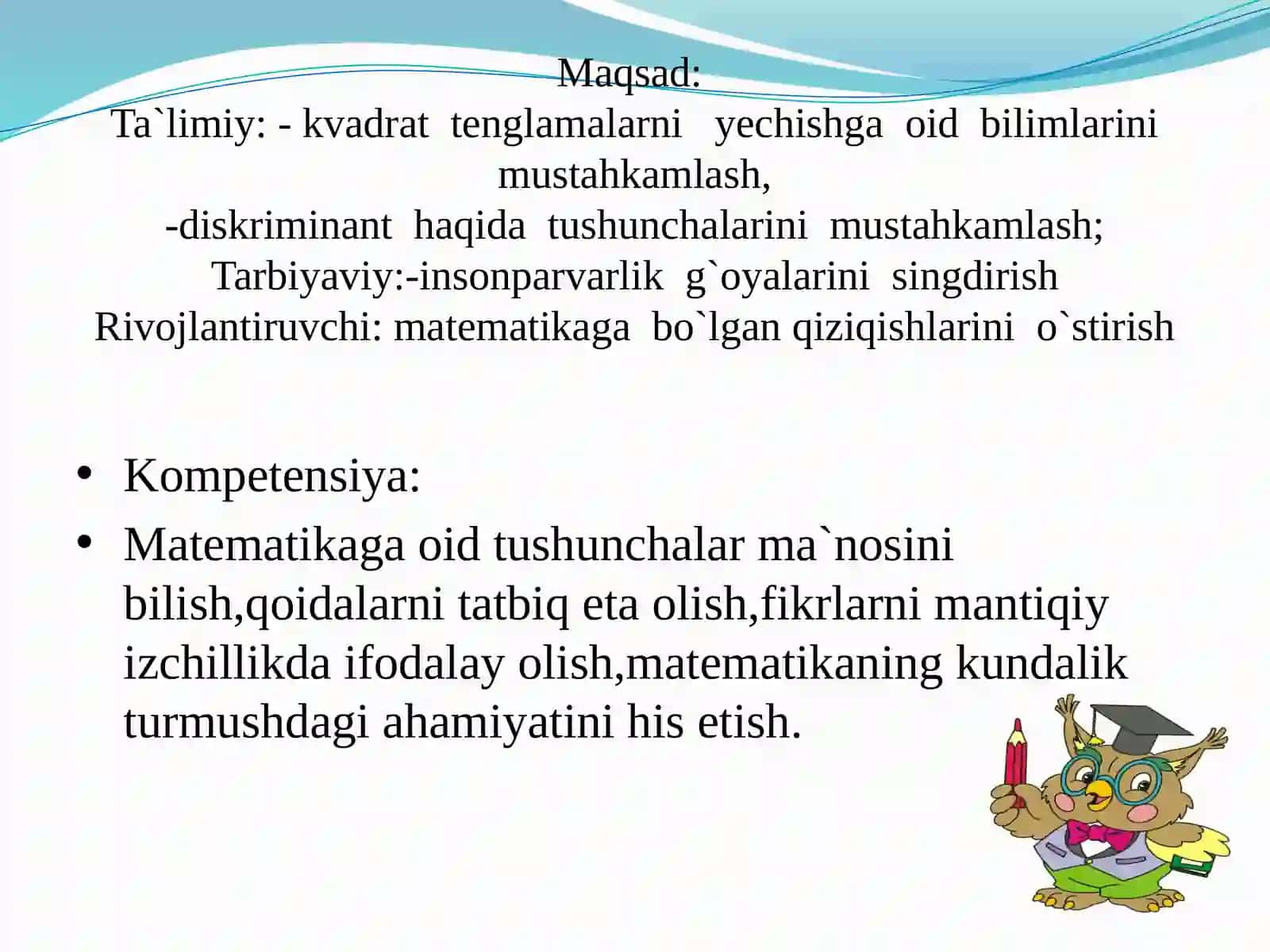 Konus ochiq dars ishlanmasi 3