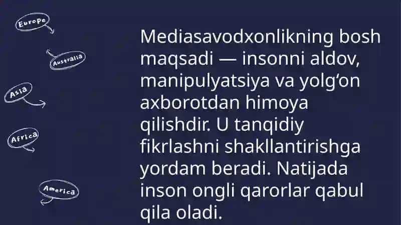 Mediasavodxonlik va axborot madaniyati 3