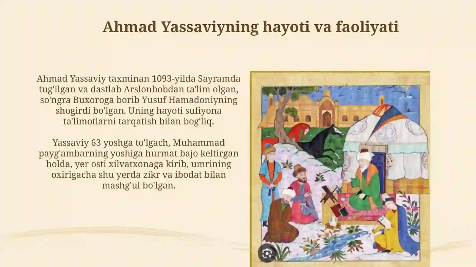 Ahmad Yassaviyijodiymerosi 3