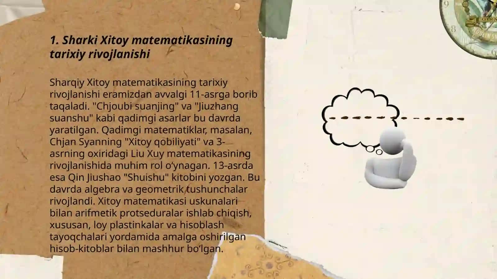 Sharq(Xitoy) matematikasi 3