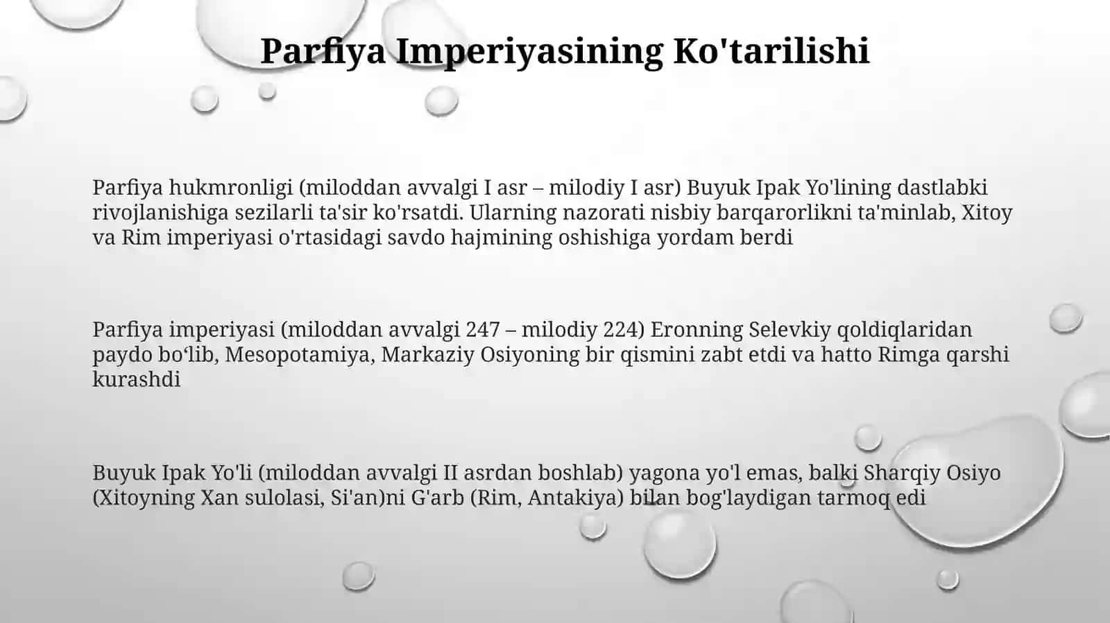 Buyuk Ipak yo‘lining shakllanishi tarixi 3