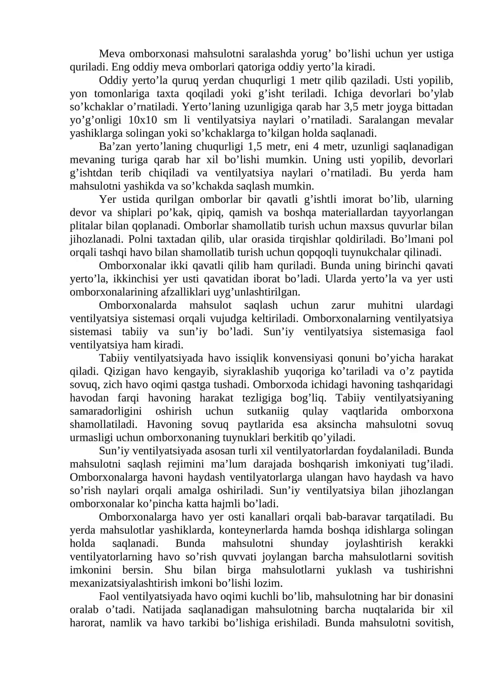 Subtropik mevalarni saqlash usullari 3