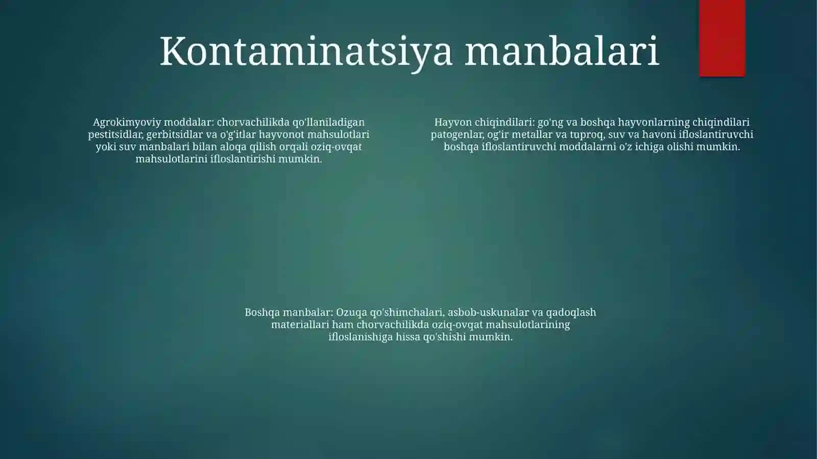 Oziq-Ovqat Mahsulotlari 3