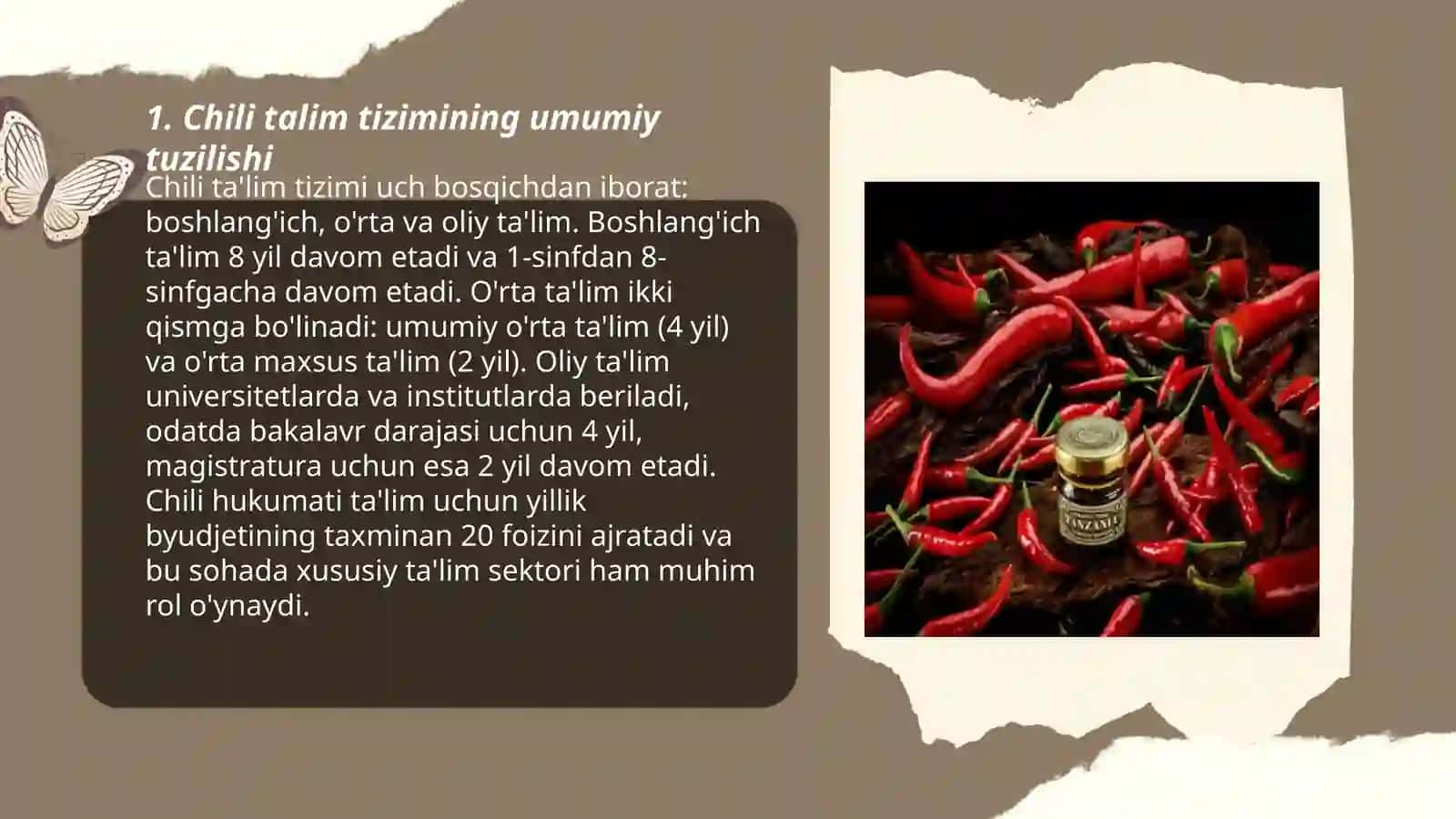 Chili talim tizimi 3