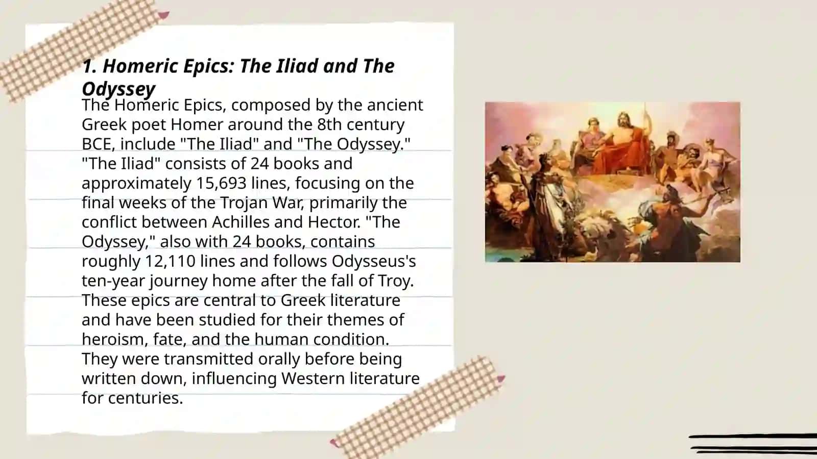 Ancient Greece literature 3