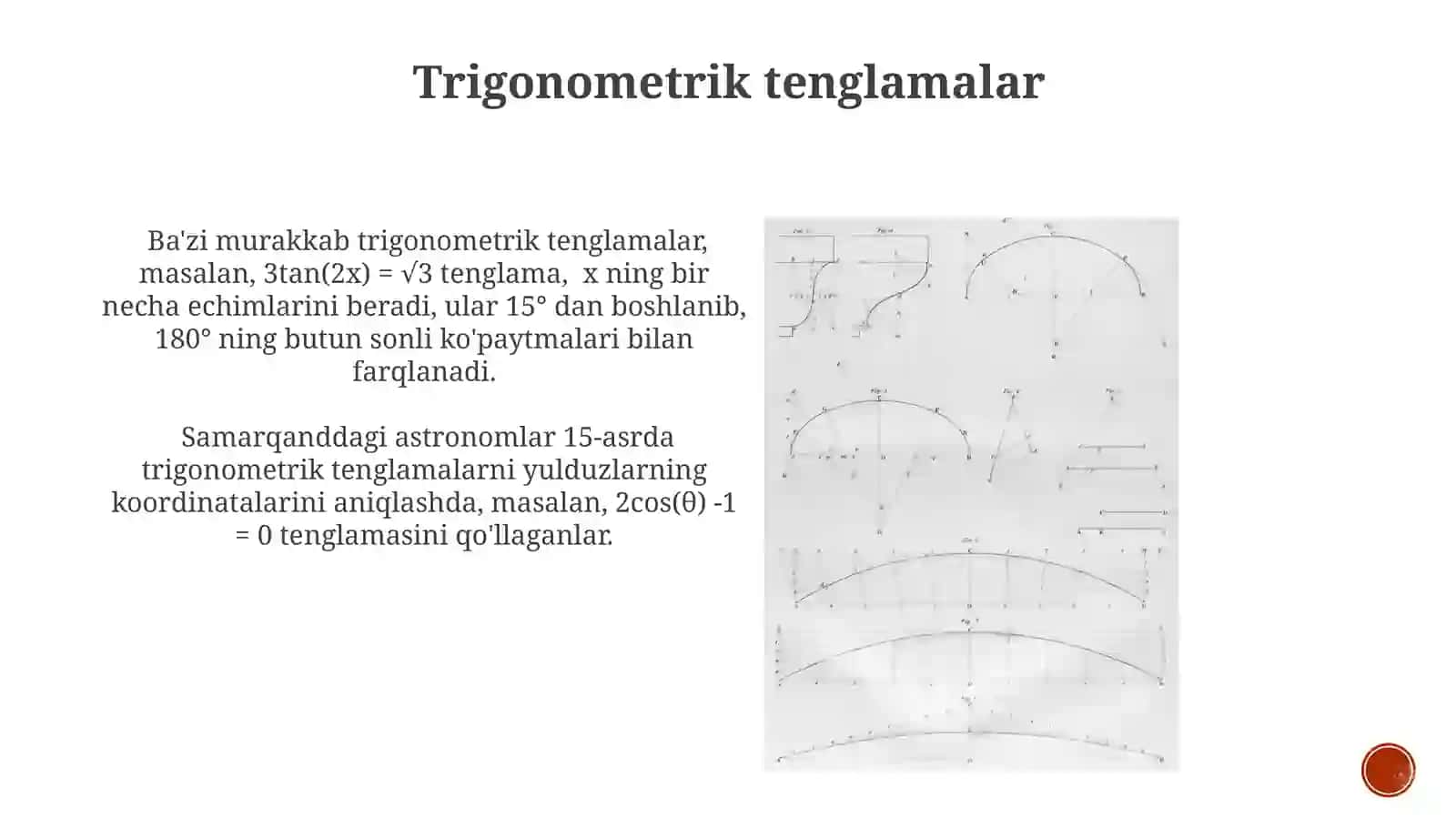 Tenglama tuzilishi turlari 3