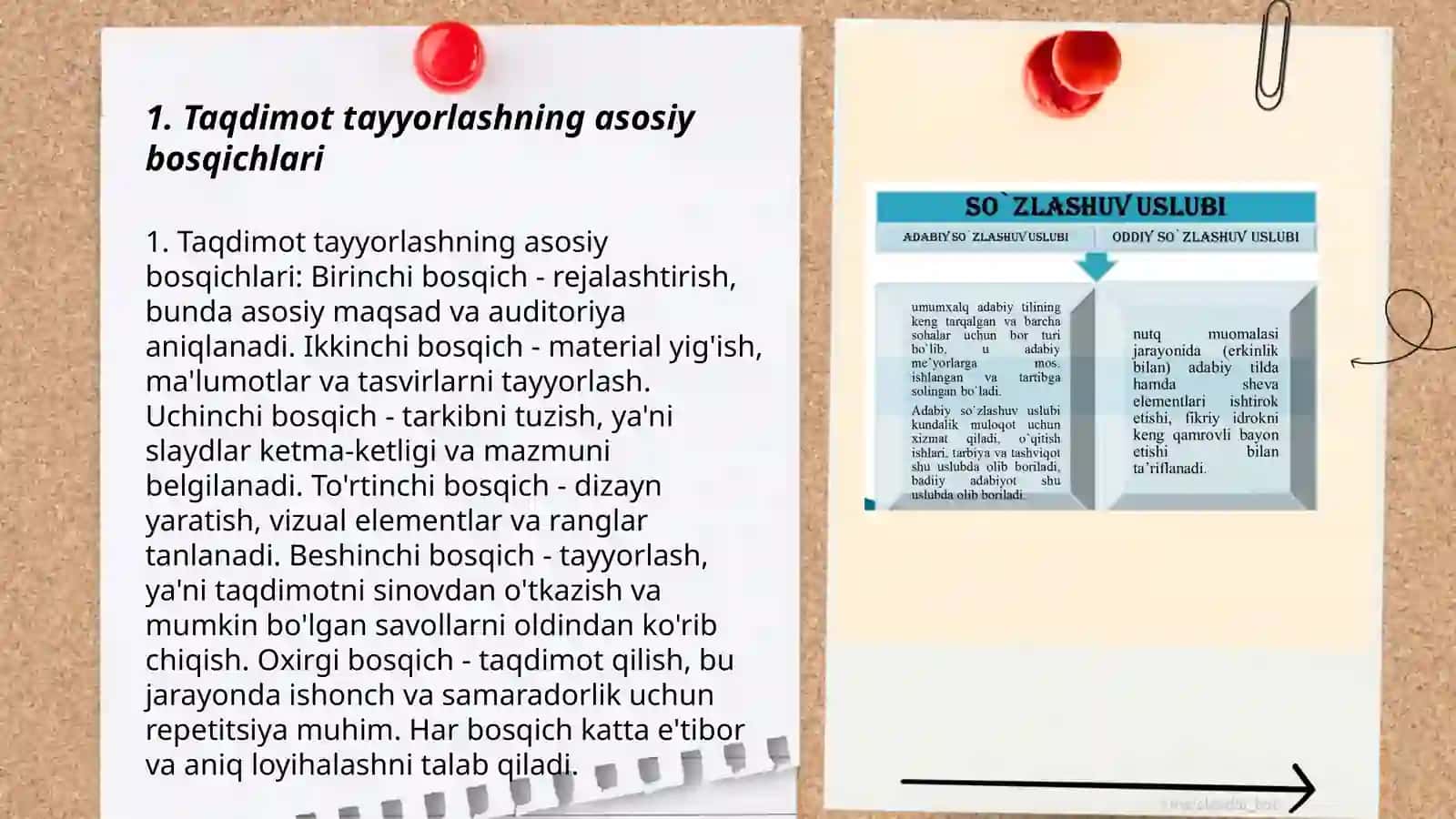 Taqdimot tayyorlash va nutqiy koʻnikma 3