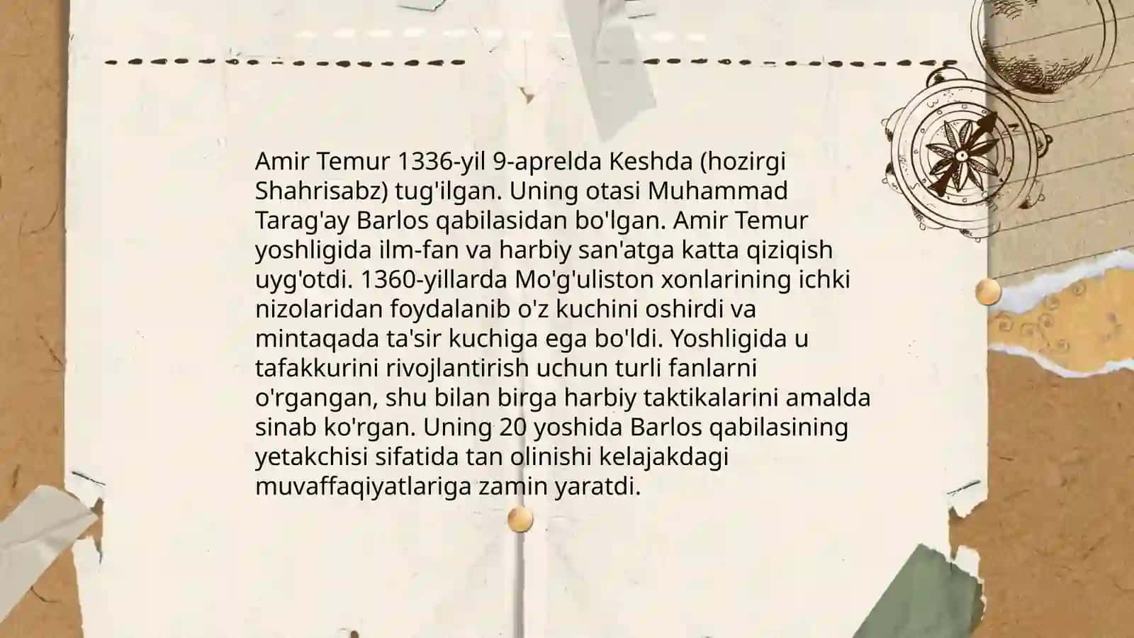 Amir Temur va Temuriylar davlati 3