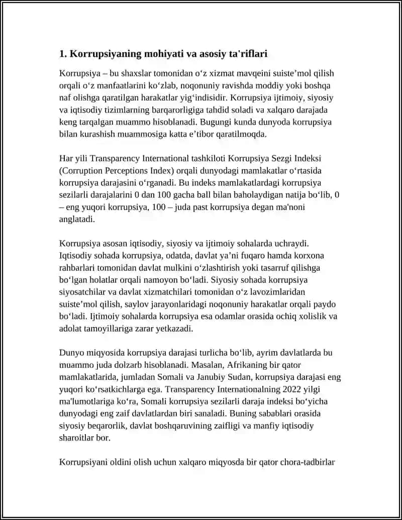 KORRUPSIYANING MOHIYATI, OQIBATLARI VA UNGA QARSHI KURASH MEXANIZMLARI 3