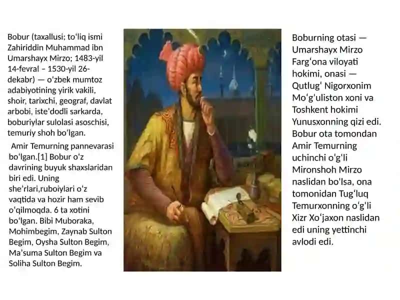 XIV-XVI asrda Mavorounnahrda ta'lim-tarbiya va pedagogik fikrlar 3