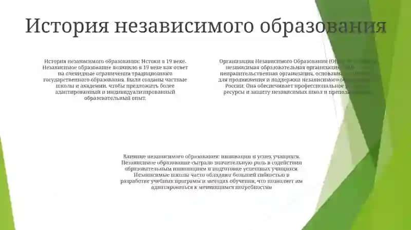 Организация Независимого Образования 3
