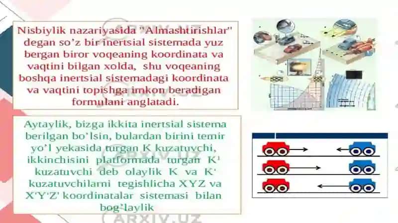 Nisbiylik prinsipi 3