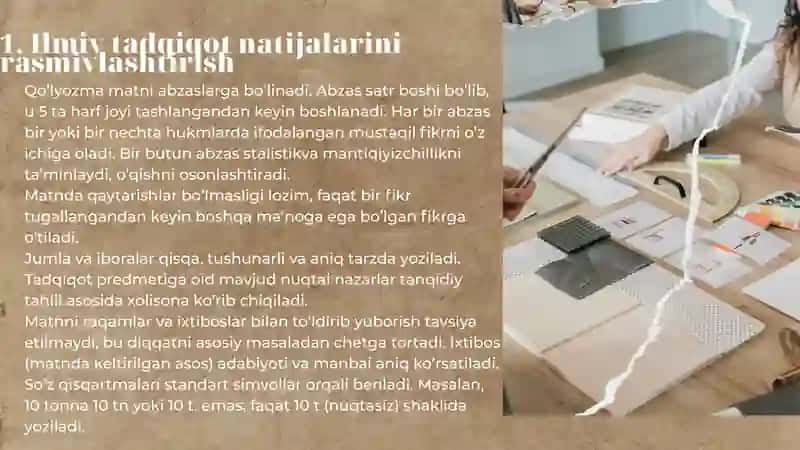 Ilmiy ishlar natijalarini rasmiylashtirish tartibi 3