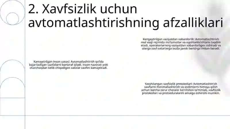 Korxonada Texnologik Jarayon Bajarilishda Xavfsizlikni Ta'Minlashda Avtomatizatsiya Ahamyati 3