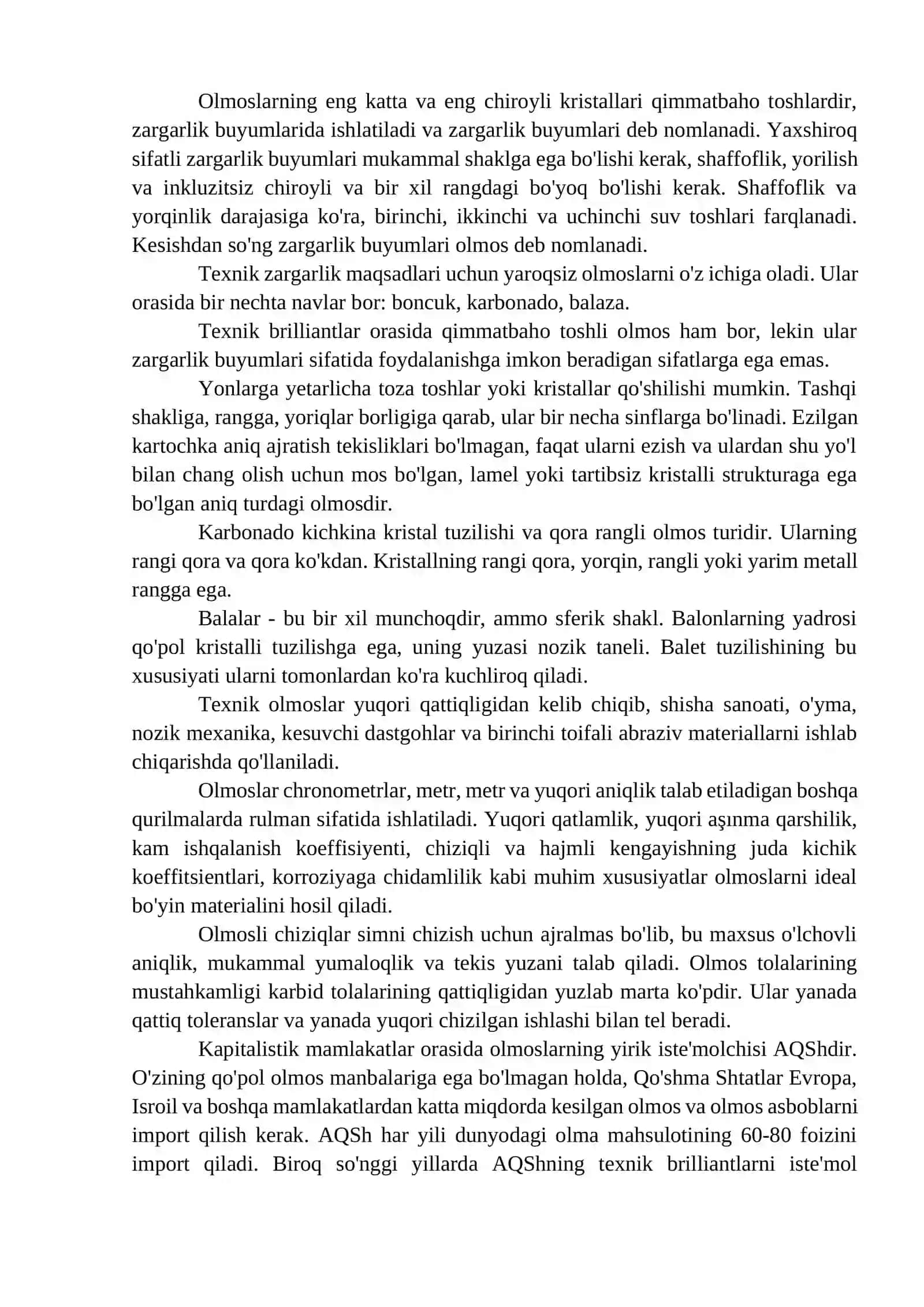 Olmosni gravitatsiya usulida boyitish 3