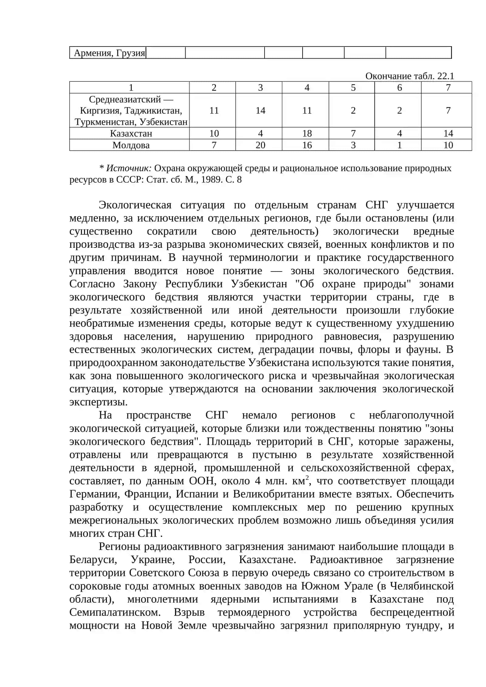 Региональное и локальное проявление глобальных проблем 3
