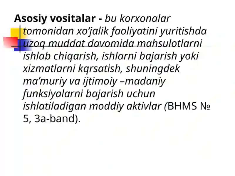 Asosiy vositalar auditi 3