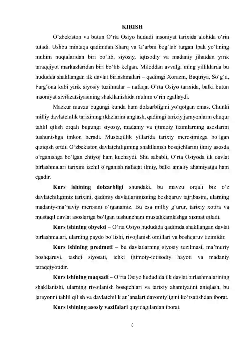 OʻRTA OSIYODA ILK DAVLAT BIRLASHMALARI 3