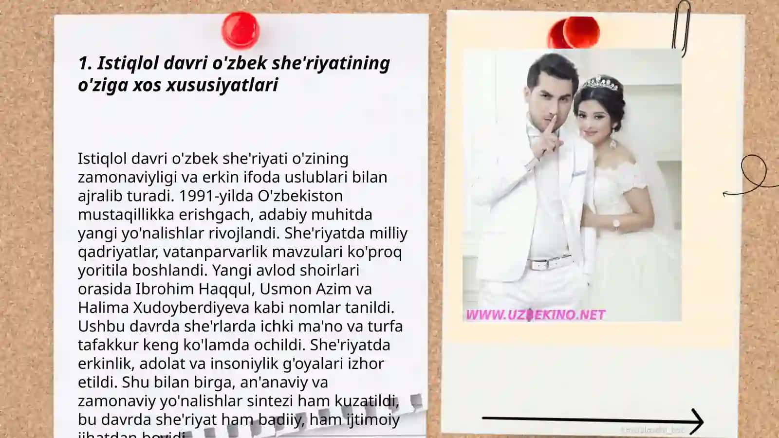 Istiqlol davri o'zbek she'riyatining taraqqiyottamoyillari 3