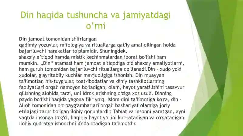 din va hurfikrlilik 3