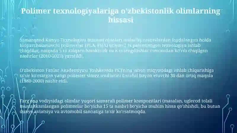 Kimyo-Texnologiya Instituti maqolalari 3