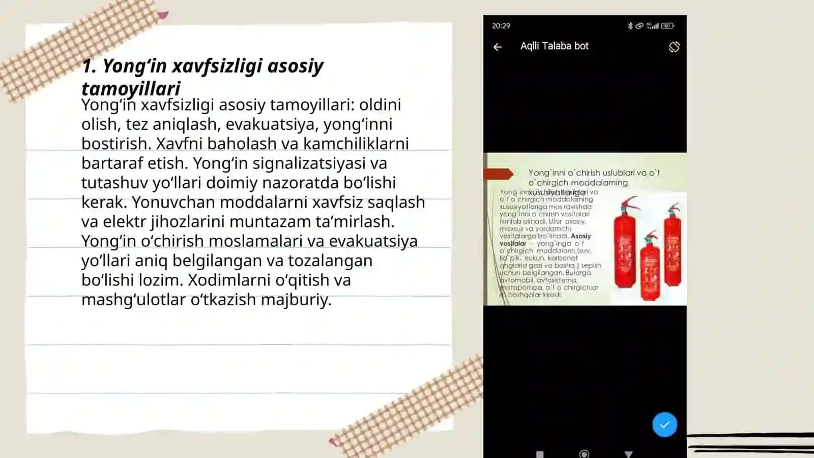 Yongʻin xavfsizligi boʻyicha umumiy ma'lumotlar 3