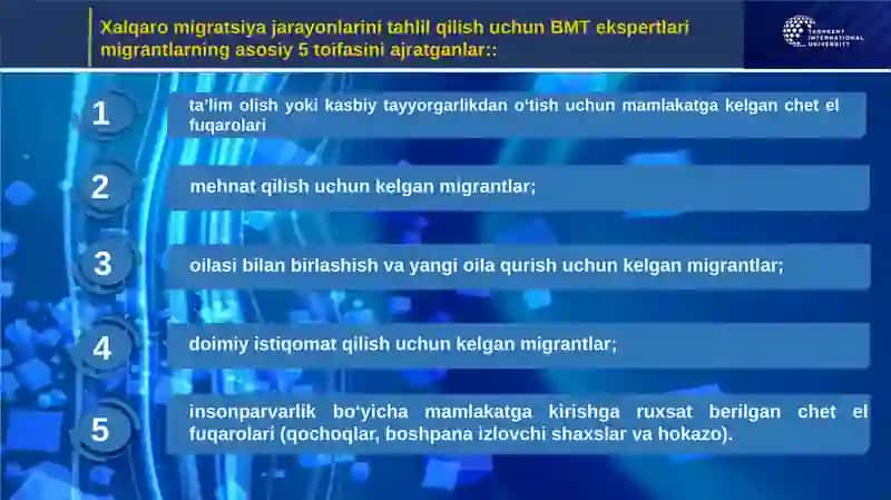Xalqaro migratsiya huquqi fani 3
