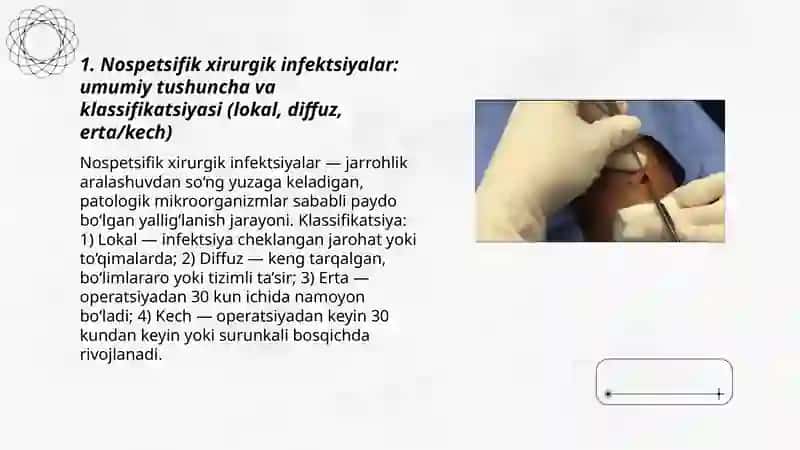 Nospetsifik xirurgik infeksiyalar tasnifi etiologiyasi patagenezi va davolash usullari 3
