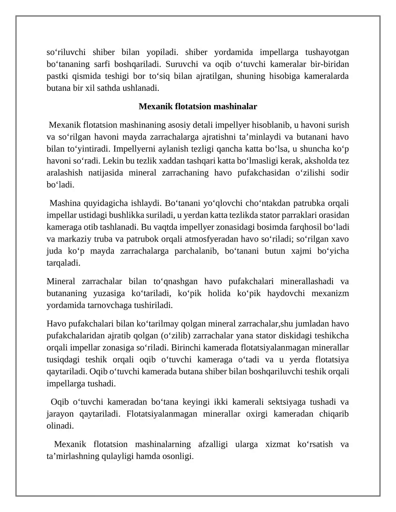 Flоtаtsiоn mаshinalаrning turlаri 3
