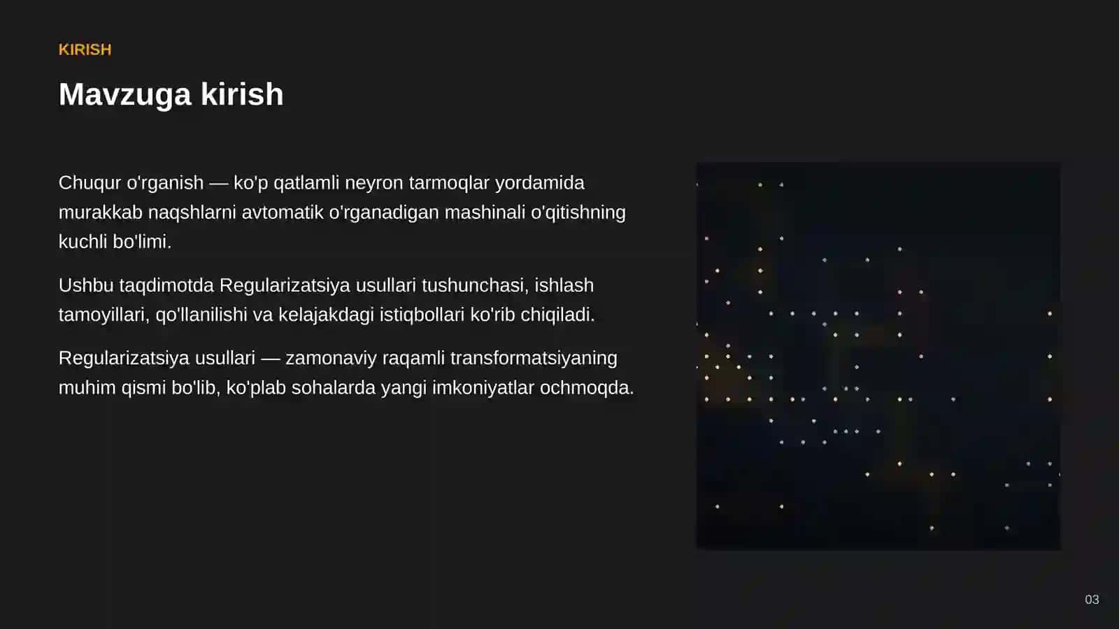 CHUQUR O'RGANISH 3