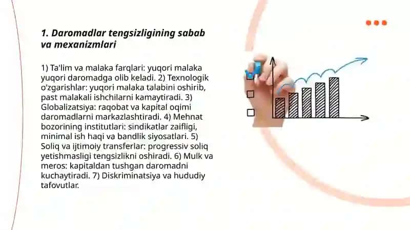 Daromadlar tengsizligi va kambag`allikni qisqartirish 3